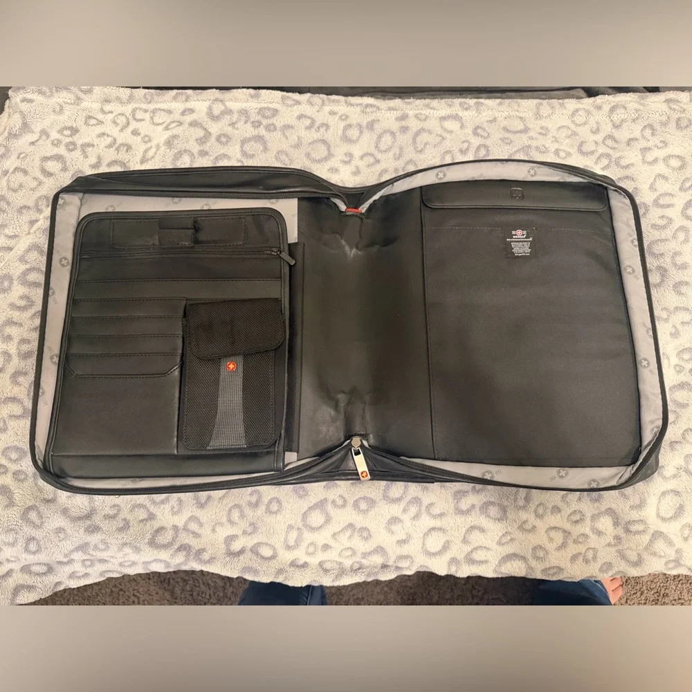SwissGear Black and Gray Briefcase